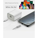 For iPhone 14 13 12 Pro Max iPad 20W USB Type-C Wall Adapter Fast Charger PD Power - Tavice