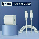 For iPhone 14 13 12 Pro Max iPad 20W USB Type-C Wall Adapter Fast Charger PD Power - Tavice