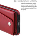 For iPhone X Luxury Leather Wallet Shockproof Case Cover - Tavice