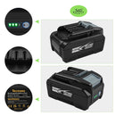 For Makita 40V 191B26-6 Li-ion 4Ah XGT Battery 4000mAh 40V BL4040 Li-ion Battery - Tavice