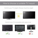 Full Motion TV Wall Mount Bracket Swivel Tilt 32 37 40 42 50 52 55 Inch LED LCD - Tavice