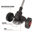 24v 1800w Cordless Grass Trimmer Lawn Grass Brush Cutter Blade Whipper Snipper + 2 Batteries - Tavice