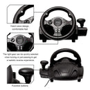 Gaming Racing Steering Wheel | 270 Degree Driving Force Sim with Responsive Gear and Pedals - Tavice