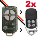Garage/Gate Remote/Transmitter Ditec Compatible - GOL4, BIXLG4, BIXLP2 & BIXLS2| 2 Pack - Tavice