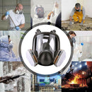 Gas Mask 7 in 1 Full Face Chemical Spray Painting Respirator Vapour 6800 - Tavice