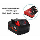 Generic Batteries for Milwaukee 18V 6.0Ah Battery Replacement | M18 Compatible Li-ion Battery | 4 Pack - Tavice