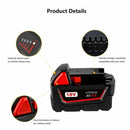 Generic Batteries for Milwaukee 18V 6.0Ah Battery Replacement | M18 Compatible Li-ion Battery | 4 Pack - Tavice