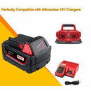 Generic Batteries for Milwaukee 18V 6.0Ah Battery Replacement | M18 Compatible Li-ion Battery | 4 Pack - Tavice