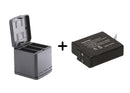 GoPro Compatible HERO9 Black Battery Replacement + Battery Storage Charging Box - Tavice