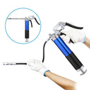 Grease Gun Pressure Pistol Grip Dual Flow 6000PSI Flex Hose Industrial Quality - Tavice