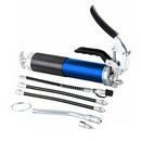 Grease Gun Pressure Pistol Grip Dual Flow 6000PSI Flex Hose Industrial Quality - Tavice
