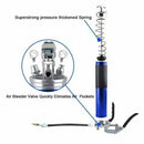 Grease Gun Pressure Pistol Grip Dual Flow 6000PSI Flex Hose Industrial Quality - Tavice