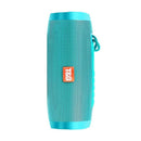Green LED Bluetooth Speaker with Radio and Music Light Features - Tavice