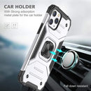 Green Shockproof Ring Case Stand Cover for iPhone 11 Pro Max - Tavice