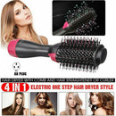 Hair Volumizer , Hot Blow Dry Brush Pro | 3 in 1 - Comb, Dryer, Straightner - Tavice