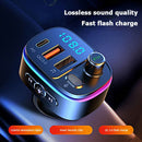 Handsfree FM Transmitter Wireless Bluetooth Car MP3 Adapter DUAL Fast Charger - Battery Mate