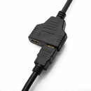 HDMI Splitter 1 In 2 Out Cable Adapter – 1080p Full HD Display Duplicator