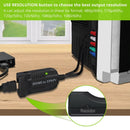 HDMI to 1080P Component Video YPbPr 5RCA RGB Converter Adapter R/L Audio Output - Tavice