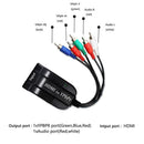 HDMI to 1080P Component Video YPbPr 5RCA RGB Converter Adapter R/L Audio Output - Tavice