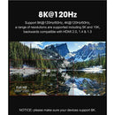HDMI v2.1 Cable 8K 120Hz UHD With HDR 5M - Tavice