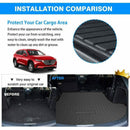 Heavy Duty Cargo Rubber Mat Boot Liner for Toyota Prado 150 Series 2009-2021 - Tavice