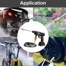 High Pressure Wireless Cordless Car Washer Gun W/ Hose & 88V Battery Spray Cleaner - Tavice