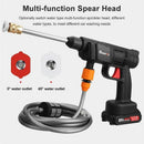 High Pressure Wireless Cordless Car Washer Gun W/ Hose & 88V Battery Spray Cleaner - Tavice