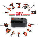 HPB18-OPE For Black+Decker 18V HPB18 Replacement Battery A1718 FS18FL 244760-00 - Tavice