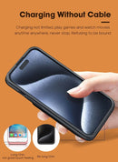 iPhone 15 Plus Power Bank 5000mAh Battery Charger Case Charging Cover - Tavice
