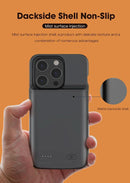 iPhone 15 Pro Power Bank 5000mAh Battery Charger Case Charging Cover - Battery Mate