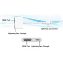 iPhone to HDMI Adapter for Apple iPhone SE2 7 8 Xs 11 12 13 14 - Tavice