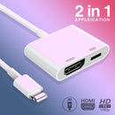 iPhone to HDMI Adapter for Apple iPhone SE2 7 8 Xs 11 12 13 14 - Tavice