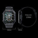 K55 Smart Watch Multifunctional Fitness Tracking Fashion BT Calling Heart Rate Black - Tavice