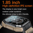 K55 Smart Watch Multifunctional Fitness Tracking Fashion BT Calling Heart Rate Black - Tavice
