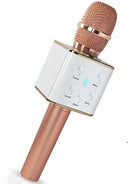 Karaoke Microphone Wireless Bluetooth Speaker Handheld Mic USB Player - Tavice