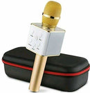 Karaoke Microphone Wireless Bluetooth Speaker Handheld Mic USB Player - Tavice