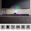 Karaoke Soundbar Bluetooth Speaker Subwoofer Surround w/ 2 Wireless Microphones - Tavice