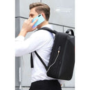 Laptop Backpack with Hardcase + USB Charging Port | Water Resistant - Tavice