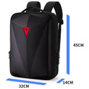 Laptop Backpack with Hardcase + USB Charging Port | Water Resistant - Tavice