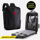 Laptop Backpack with Hardcase + USB Charging Port | Water Resistant - Tavice