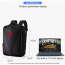 Laptop Backpack with Hardcase + USB Charging Port | Water Resistant - Tavice