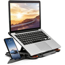 Laptop Stand Adjustable Multi-Angle + Phone Stand Portable Foldable Laptop Riser Notebook Holder - Tavice