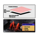 Large Picnic Blanket Premium Cashmere RED Rug Waterproof Mat Outdoor - Tavice