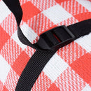 Large Picnic Blanket Premium Cashmere RED Rug Waterproof Mat Outdoor - Tavice