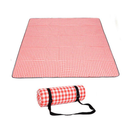 Large Picnic Blanket Premium Cashmere RED Rug Waterproof Mat Outdoor - Tavice