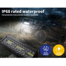 LED Light Bar Work Flood Spot Beam Lamp Offroad Caravan Camping Strip Lights 180W - Tavice