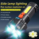 LED Super Bright Flashlight, Rechargeable Outdoor Multi-Functional Waterproof Led - Tavice