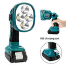 LED Work Flash Light Torch Lamp DML812 For Makita 18V Li-ion Battery charger - Tavice