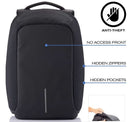 Lightweight Anti-Theft Waterproof Backpack with USB Port - Tavice