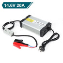 Lithium Battery Charger Lithium Iron For LiFePO4 12V 20A AC/DC 14.6V OZ - Tavice